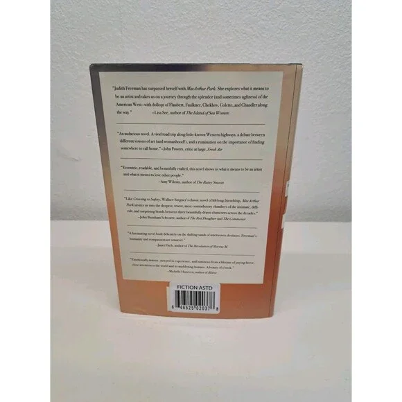 MacArthur Park : A Novel Hardcover Judith Freeman First Edition - Picture 2 of 4